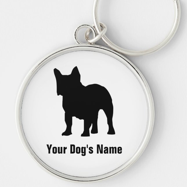 French Bulldog フレンチ・ブルドッグ Keychain (Front)