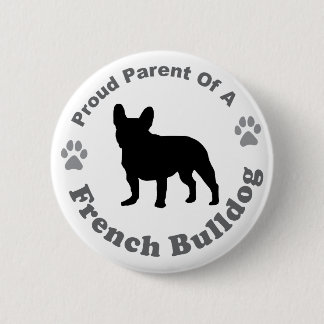 French Bulldog 2 Inch Round Button