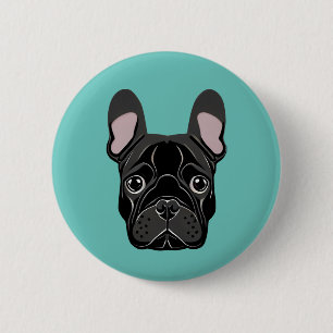 French Bulldog 2 Inch Round Button