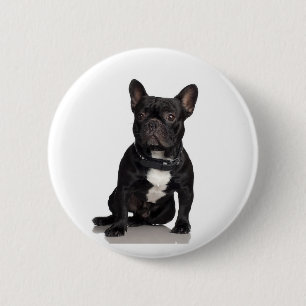 French Bulldog 2 Inch Round Button