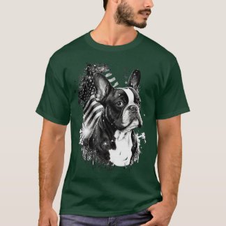 French Bulldog 4th of July 2 T-Shirt