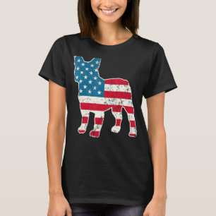 French Bulldog 4th Of July Dog Men Usa American F T-Shirt