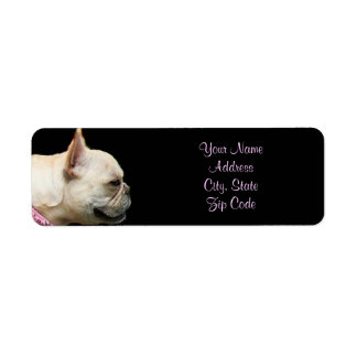 French Bulldog address labels