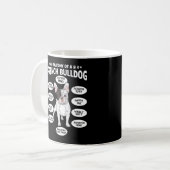 French Bulldog Anatomy Humour Frenchie Puppy Coffee Mug (Front Left)
