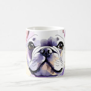 French Bulldog and Wildflowers Coffee Mug