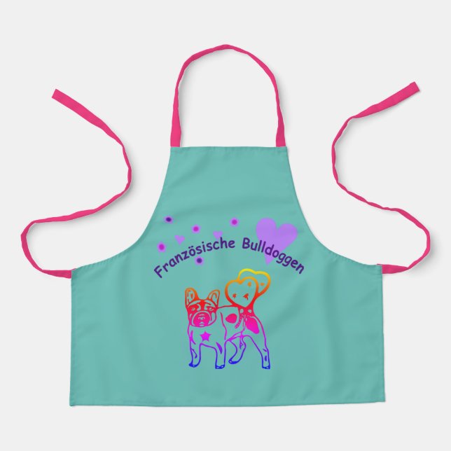 French Bulldog Apron (Front)