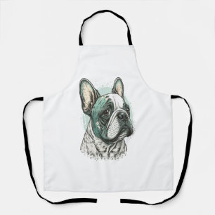 French bulldog apron