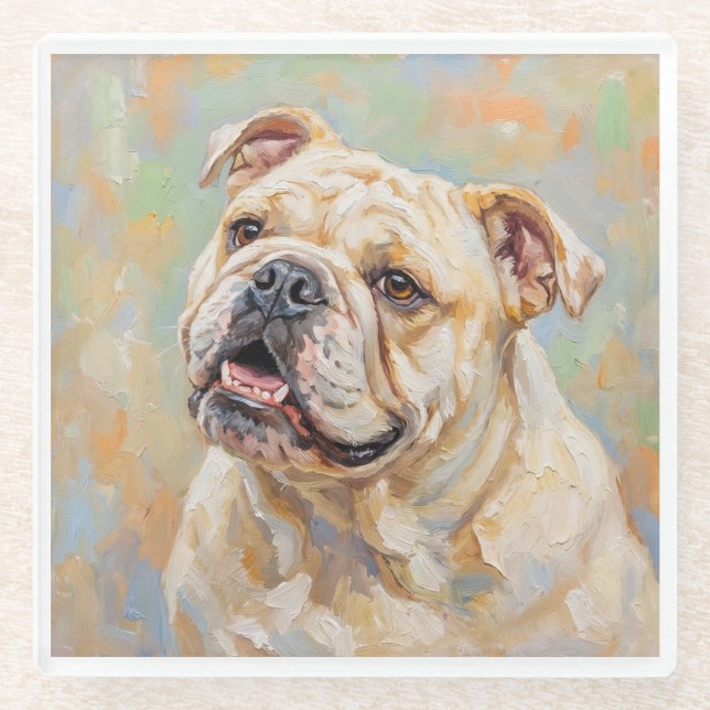 French Bulldog Art Coaster (Front)