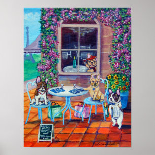 French Bulldog Art Wall Print