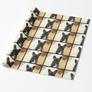 French Bulldog Art wrapping paper