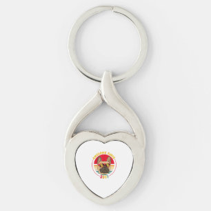 French Bulldog Awesome Gift For 2001 20th Birthday Keychain