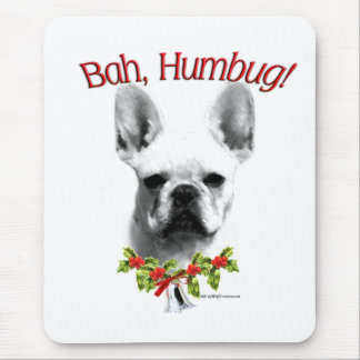 French Bulldog Bah Humbug Mouse Pad