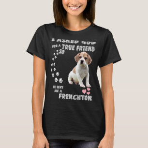 French Bulldog Beagle Mix Dog Mom Dad Costume Cute T-Shirt