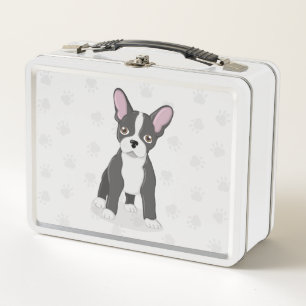 French Bulldog Birthday Metal Lunch Box