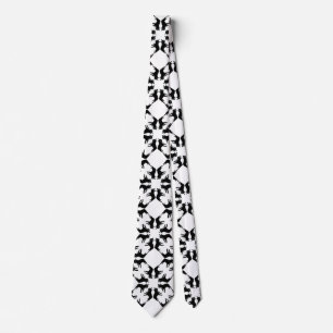 French Bulldog Black and White Tie