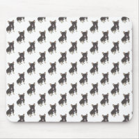 French Bulldog (Black & Tan Tricolor) Mouse Pad