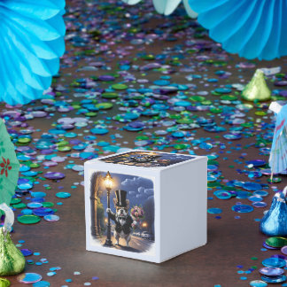 French Bulldog Bouquet Favor Box
