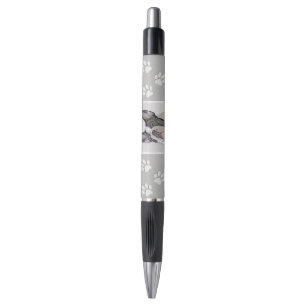 French Bulldog (Brindle Pied) Painting - Dog Art Pen