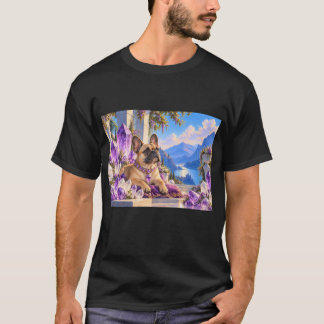 French Bulldog bulldogs dog mens shirt T-shirts