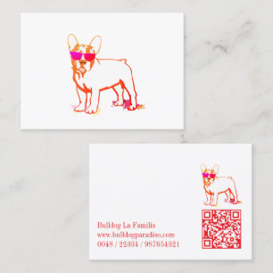 French Bulldog  Business Card