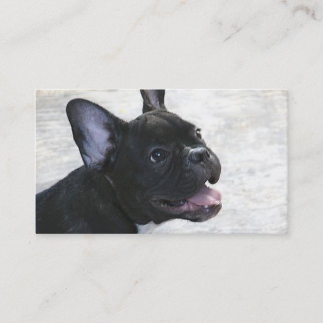 French Bulldog business cards (Front)