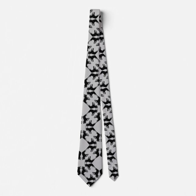 French Bulldog bw Tie (Front)