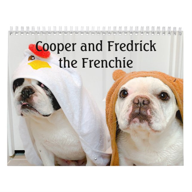 French Bulldog Calendar for Dog Lovers! (Cover)
