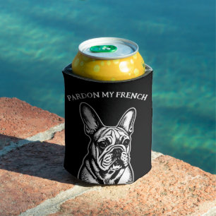 French Bulldog Can Cooler