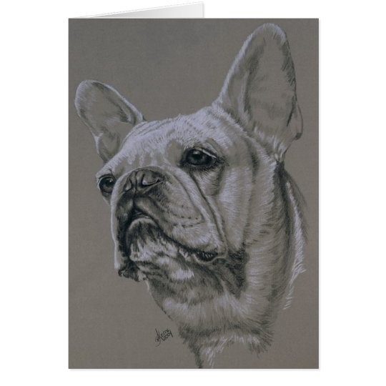 French Bulldog Card