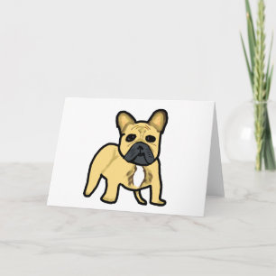 French Bulldog Card