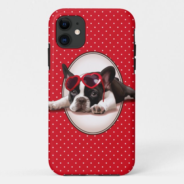 French Bulldog Case-Mate iPhone Case (Back)
