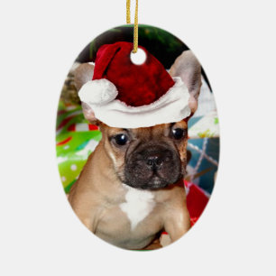French Bulldog Ceramic Ornament