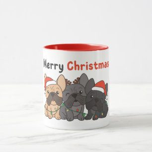 French Bulldog Christmas Animals Cute Dogs Mug