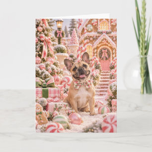 French Bulldog Christmas Card