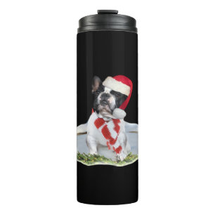 French Bulldog Christmas Day Holidays Gifts Classi Thermal Tumbler