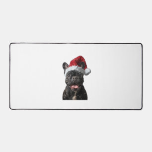 French Bulldog Christmas Desk Mat