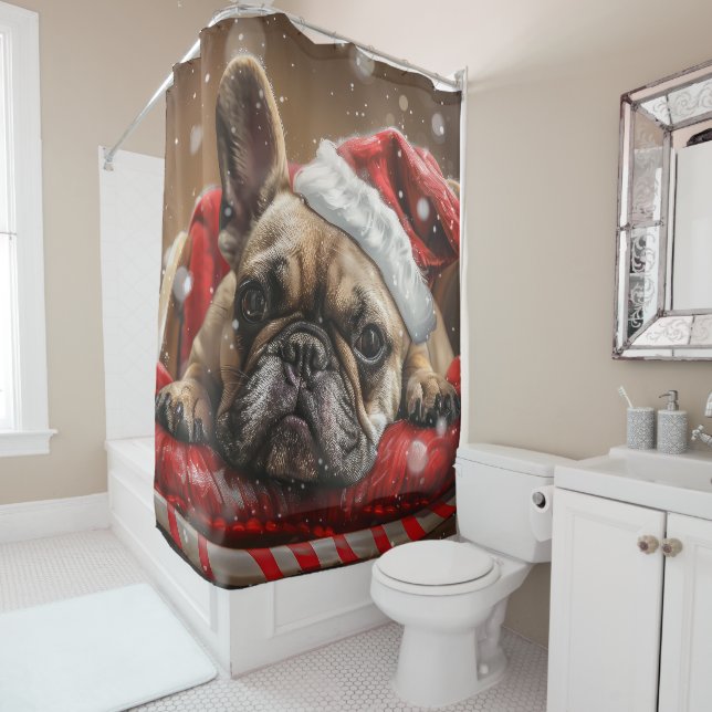 French Bulldog Christmas Festive  (In Situ)
