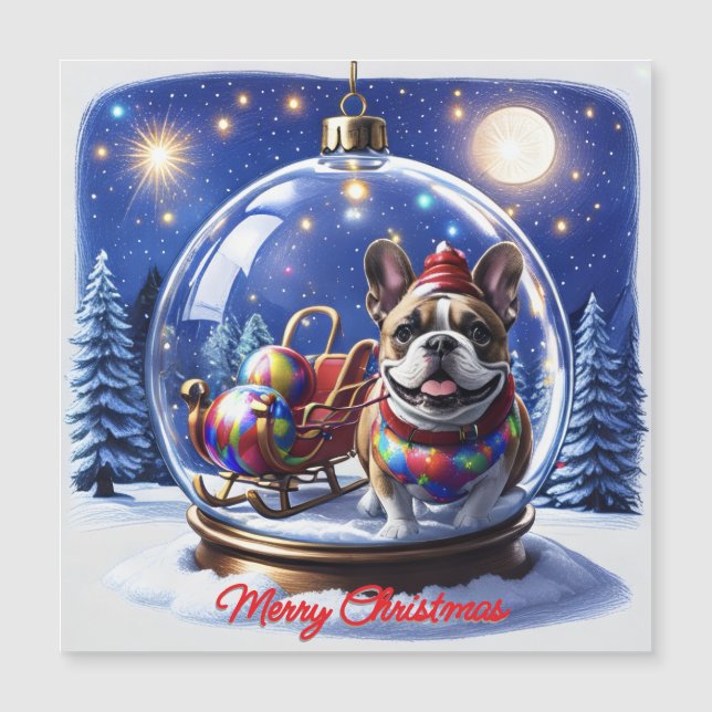 French Bulldog Christmas French Bulldog (Front)