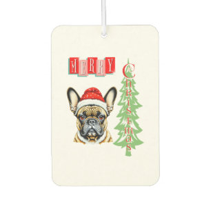 French Bulldog Christmas gift Air Freshener
