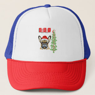 French Bulldog Christmas gift Trucker Hat