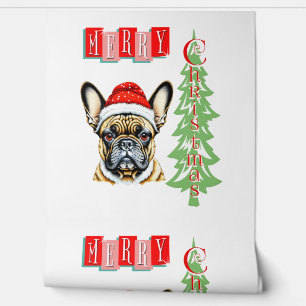 French Bulldog Christmas gift   Wallpaper