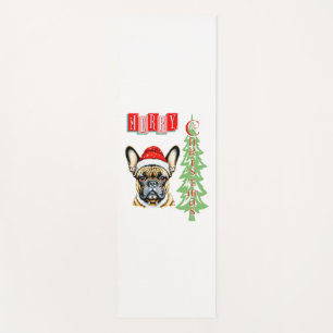 French Bulldog Christmas gift   Yoga Mat