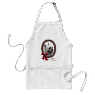 French Bulldog Christmas Gifts Standard Apron