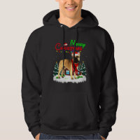 French Bulldog Christmas Lights Merry