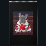 French Bulldog Christmas Lights Ugly Sweater Dog Calendar<br><div class="desc">French Bulldog Christmas Lights Ugly Sweater Dog A Bulldog makes it better. Cute bulldog gifts for Bulldog lovers and Bulldog dog owners who got a new Bulldog puppy dog. Bulldog mom, Bulldog dad. Bulldog gifts for men, boys and girls. Bulldog stuff for kids, youth, girls and boys. Makes an ideal...</div>