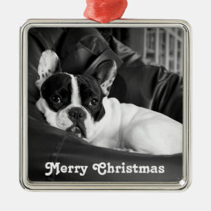 French Bulldog Christmas Ornament Personalized
