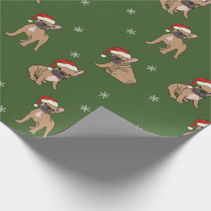 French Bulldog Christmas Wrapping Paper