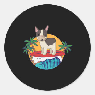 French Bulldog Classic Round Sticker