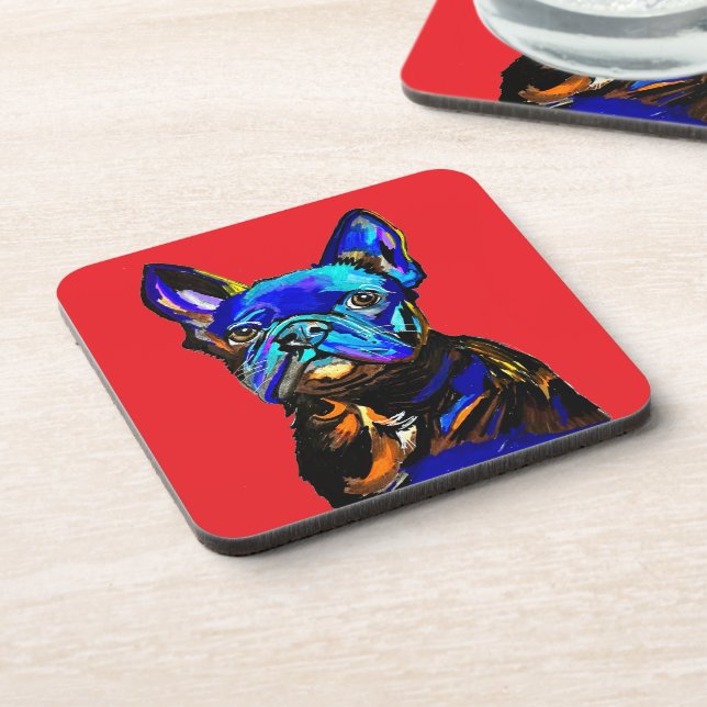 French Bulldog Coasters (Left Side)