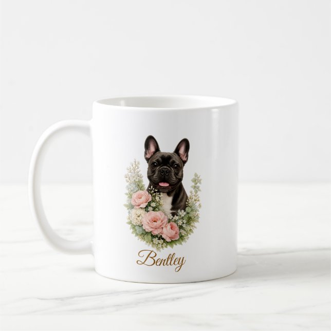 French Bulldog Coffee Mug (Left)